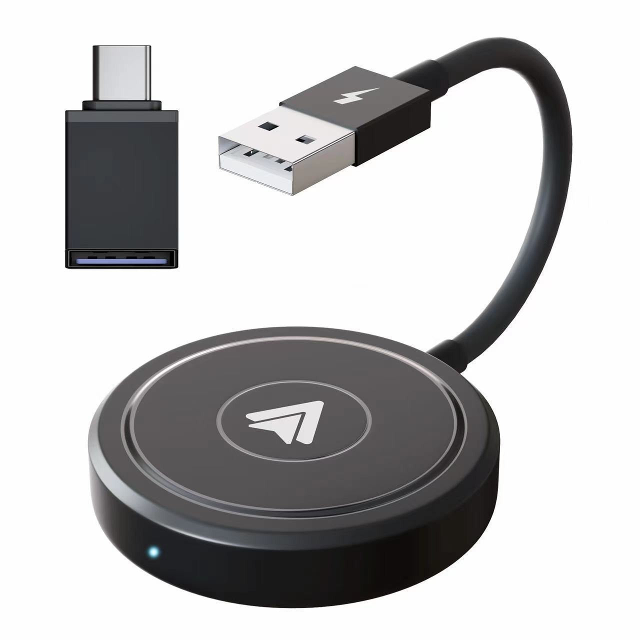 Adaptateur Android Auto filaire à sans fil pour Apple CarPlay