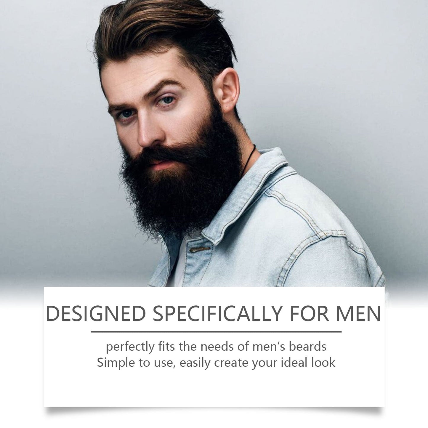 Cera para Barba de Madera de Cedro - Crema Nutritiva para Barba