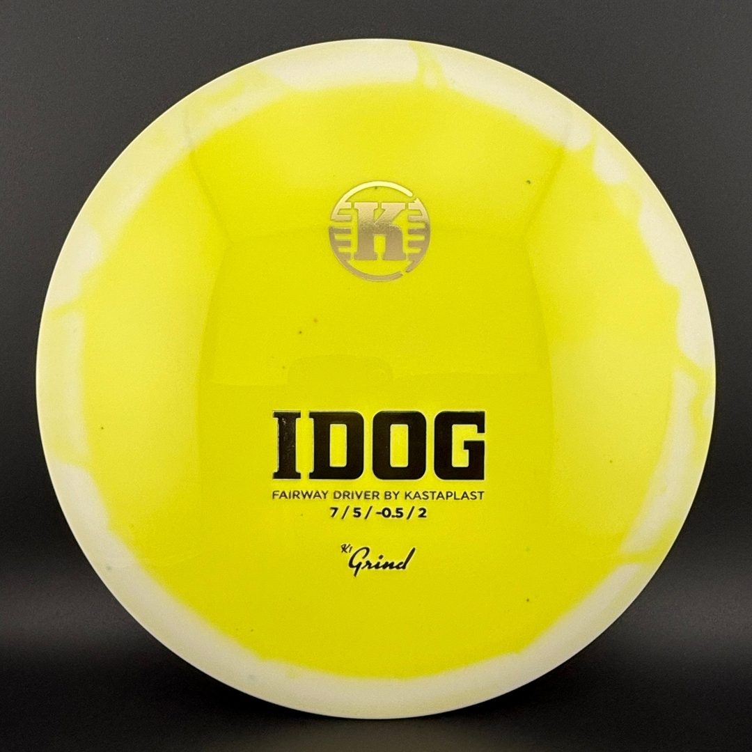 K1 Grind Idog - First Run Disc Golf Driver