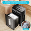 Heavy Duty Cross Cut Paper Shredder - 15 Sheets Capacity