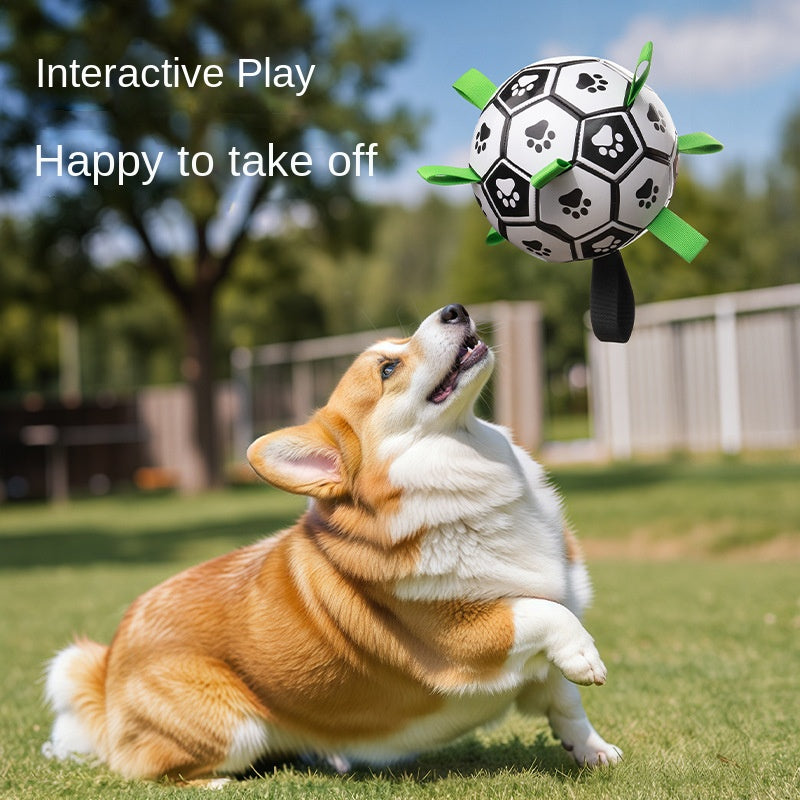 Durable Dog Toy Ball for Chewing and Outdoor Play