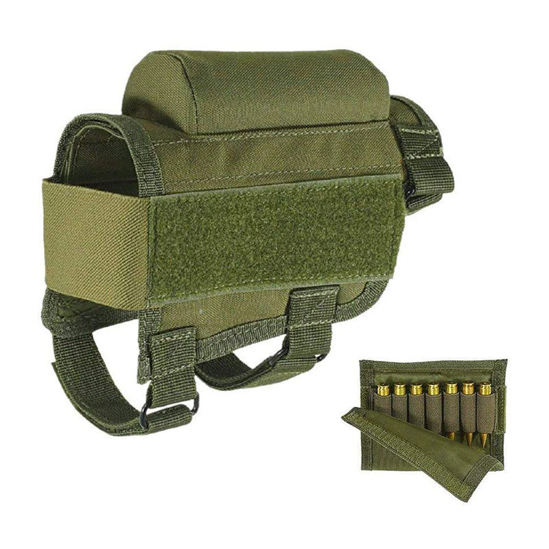 Outdoor Tactical Cheek Bag Bullet Bag Accessory Bag 98K CS Military Fan Two-In-One Bullet Bag Portable Gun Stock Bag - Korvel
