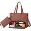 2-in-1 Travel Tote: Laptop & Insulated Lunch Bag
