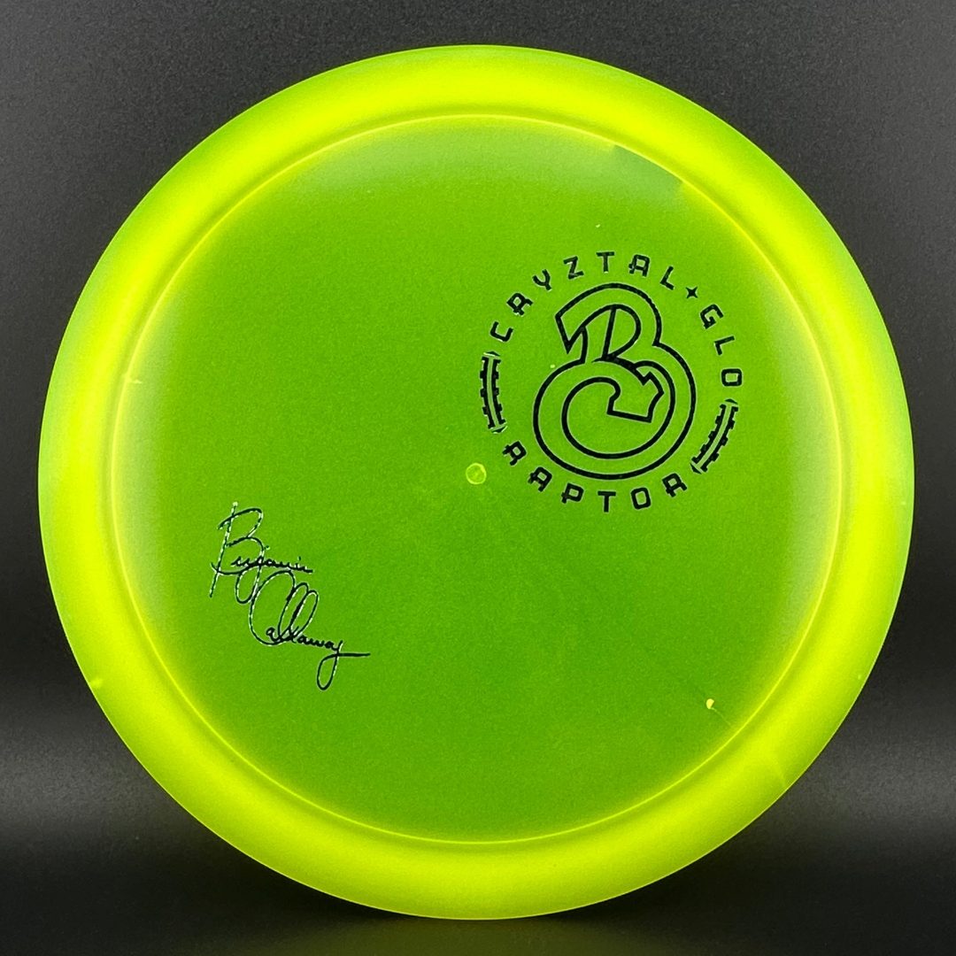 CryZtal Glo Raptor - Disco de Golf de Primera Calidad