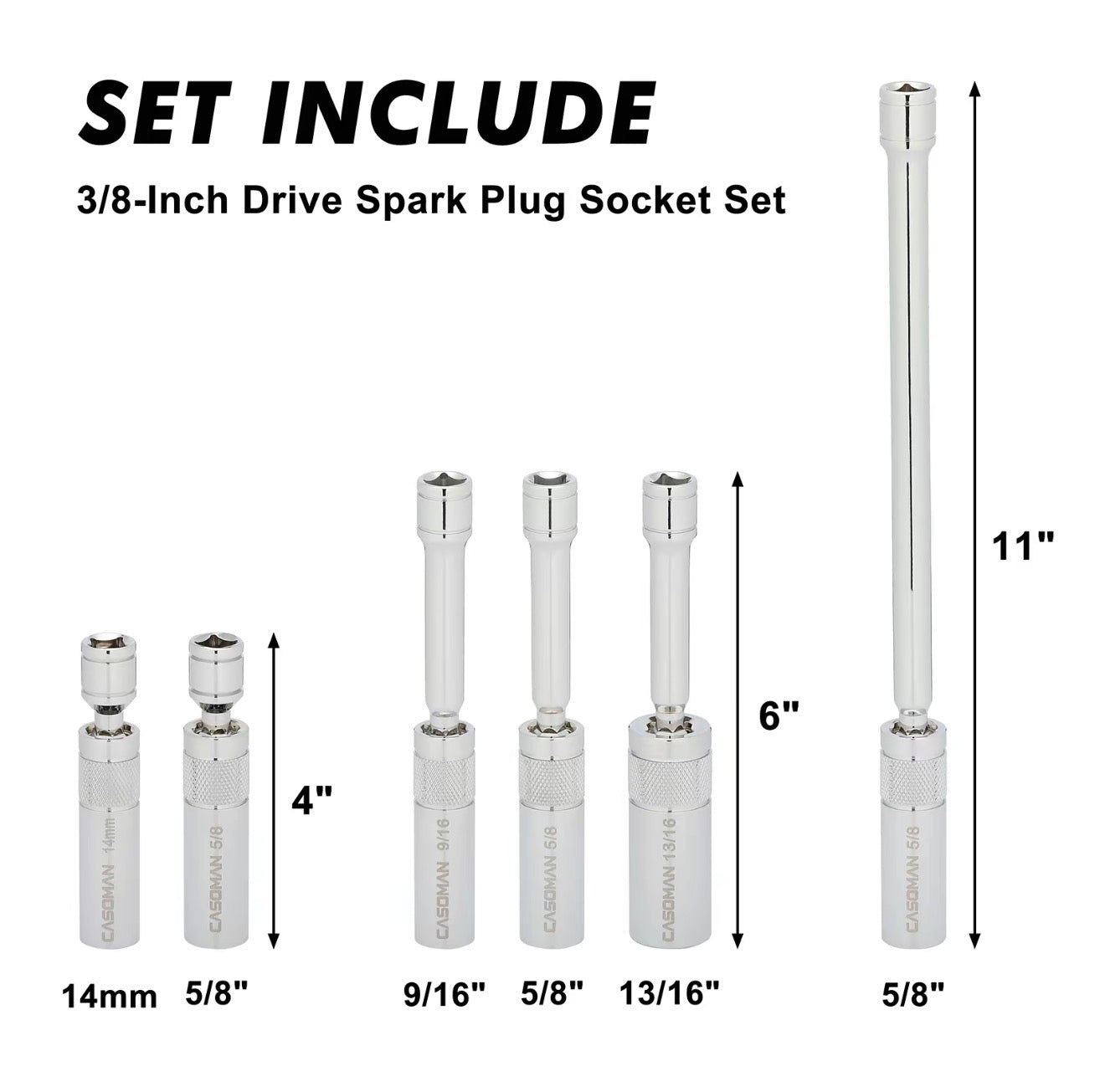 Ensemble de bougies d'allumage MagFlex - Outil de moteur de précision