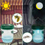 Solar Wasp Trap Waterproof Outdoor Hanging Trap Safe Non-Toxic Bee Hornet Traps Reusable Garden Fruit Fly Catcher - Korvel