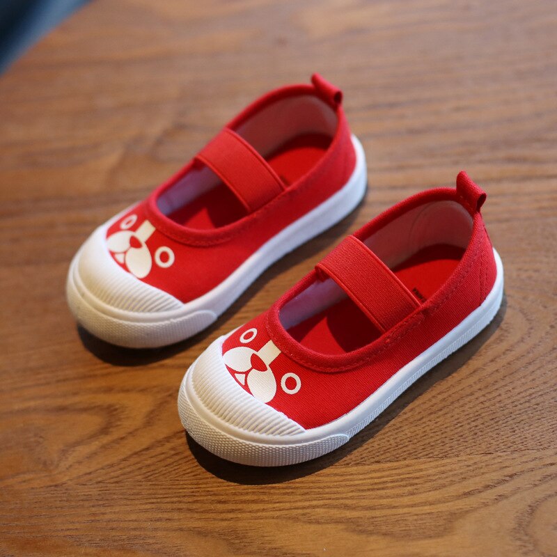 Zapatos Premium de Lona Blanca para Primeros Pasos de Niños