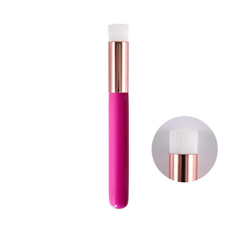 Washing Nose Brush Gods Deep Clean Pores Blackheads Convenient Fine Soft Bristles Manual Beauty Cleaning Flat Head Cleansing Brush - Korvel