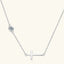 Cross 925 Sterling Silver Moissanite Necklace - Korvel