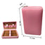 Carved version cigar box portable cedar wood cigar moisturizing box cowhide cigar box storage box Gaoxiba - Korvel