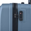 3 Piece Lightweight Luggage Set with Spinner Wheels - Blue