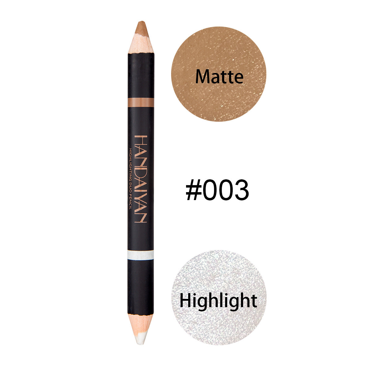 HANDAIYAN Double Head Eyebrow Dual Purpose Pen
