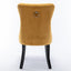 Ensemble de chaises de salle à manger en velours premium - Collection Nikki