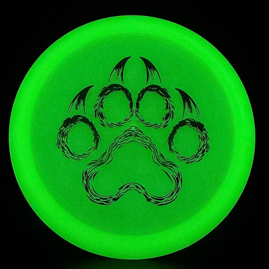 Nocturnal Alpha - Disco de Golf con Huella de Paw Print