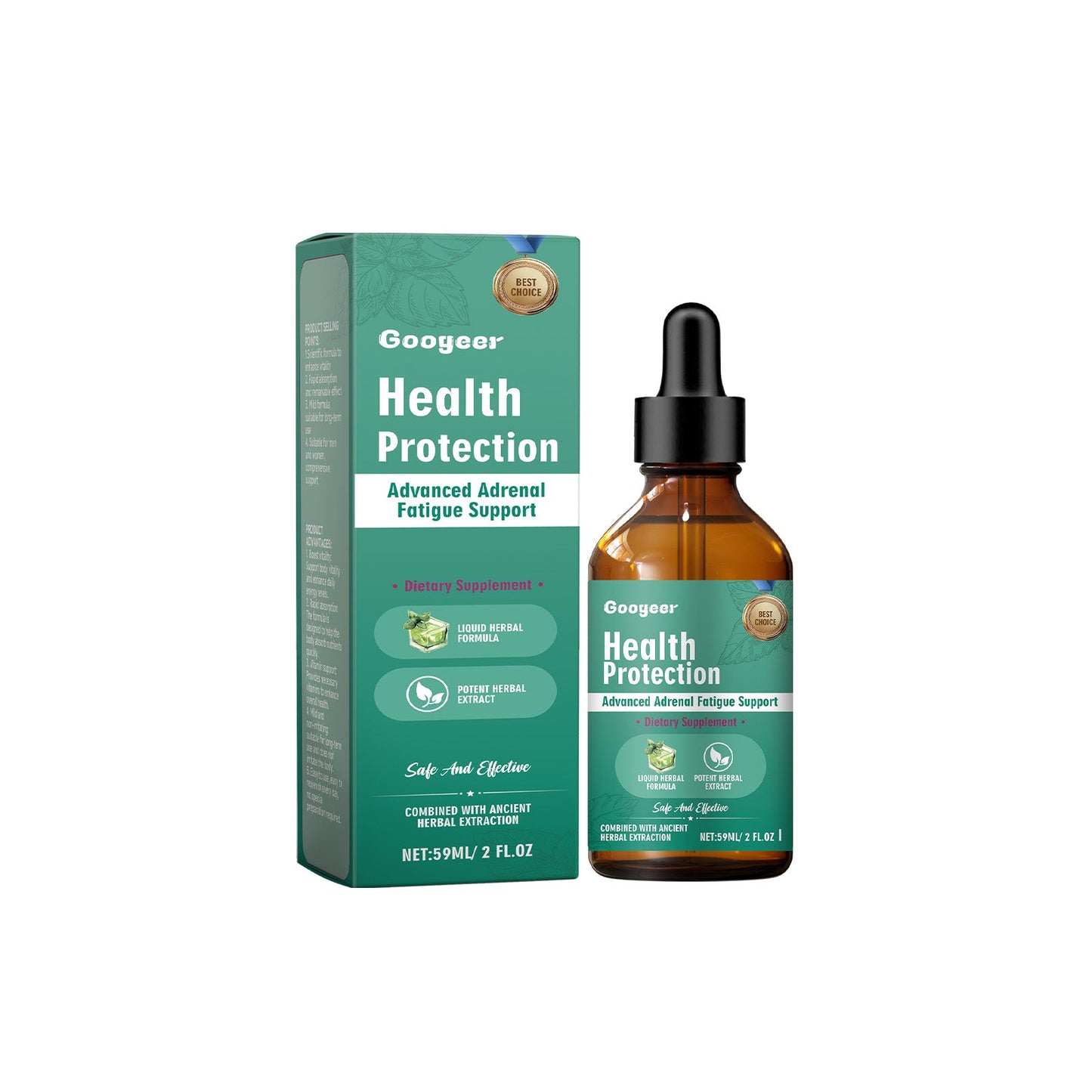 Premium Herbal Adrenal Support Supplement