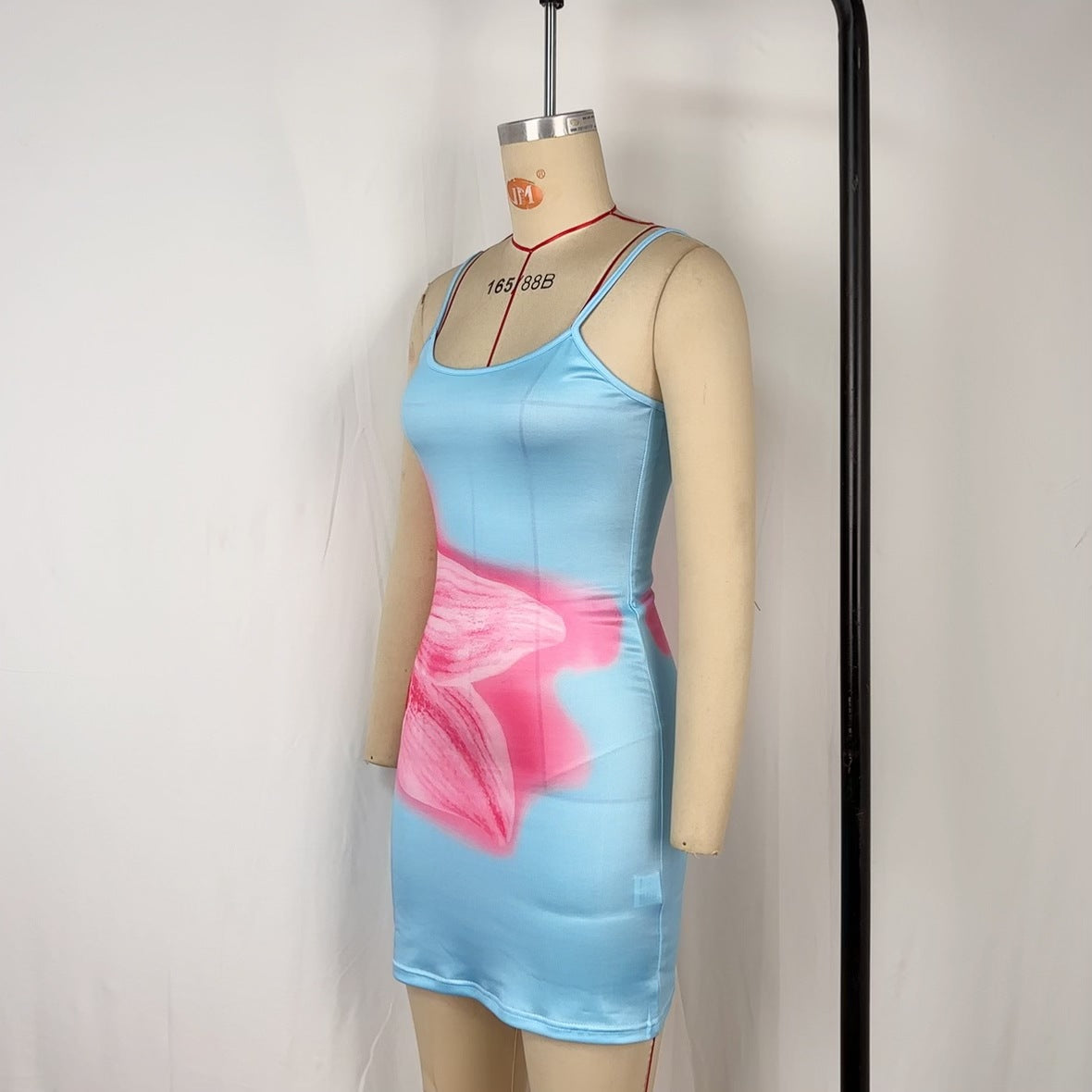 Waist-Cinching Bodycon Skirt Sexy Strapless Dress for Vacation - Korvel