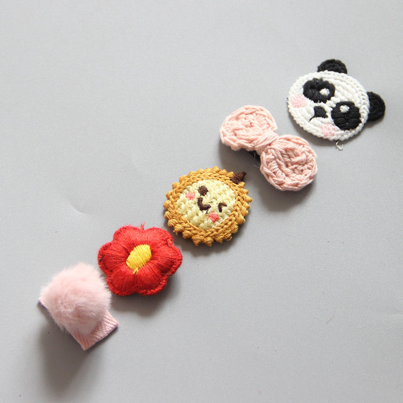 Juego de Clips para el Cabello de la Pequeña Princesa Coreana para Niñas