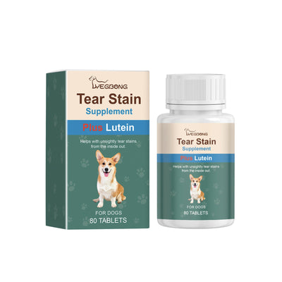 Premium Tear-Stained Eye Care Tablets for Dogs