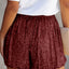 Sequin Elastic Waist Shorts - Korvel