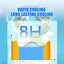 Patch de glace cartoon hydrogel Cool Down pour un soulagement rapide