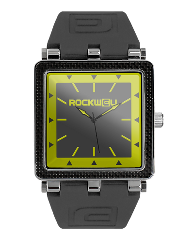 CF Gray/Yellow Watch - Bold and Resilient Timepiece