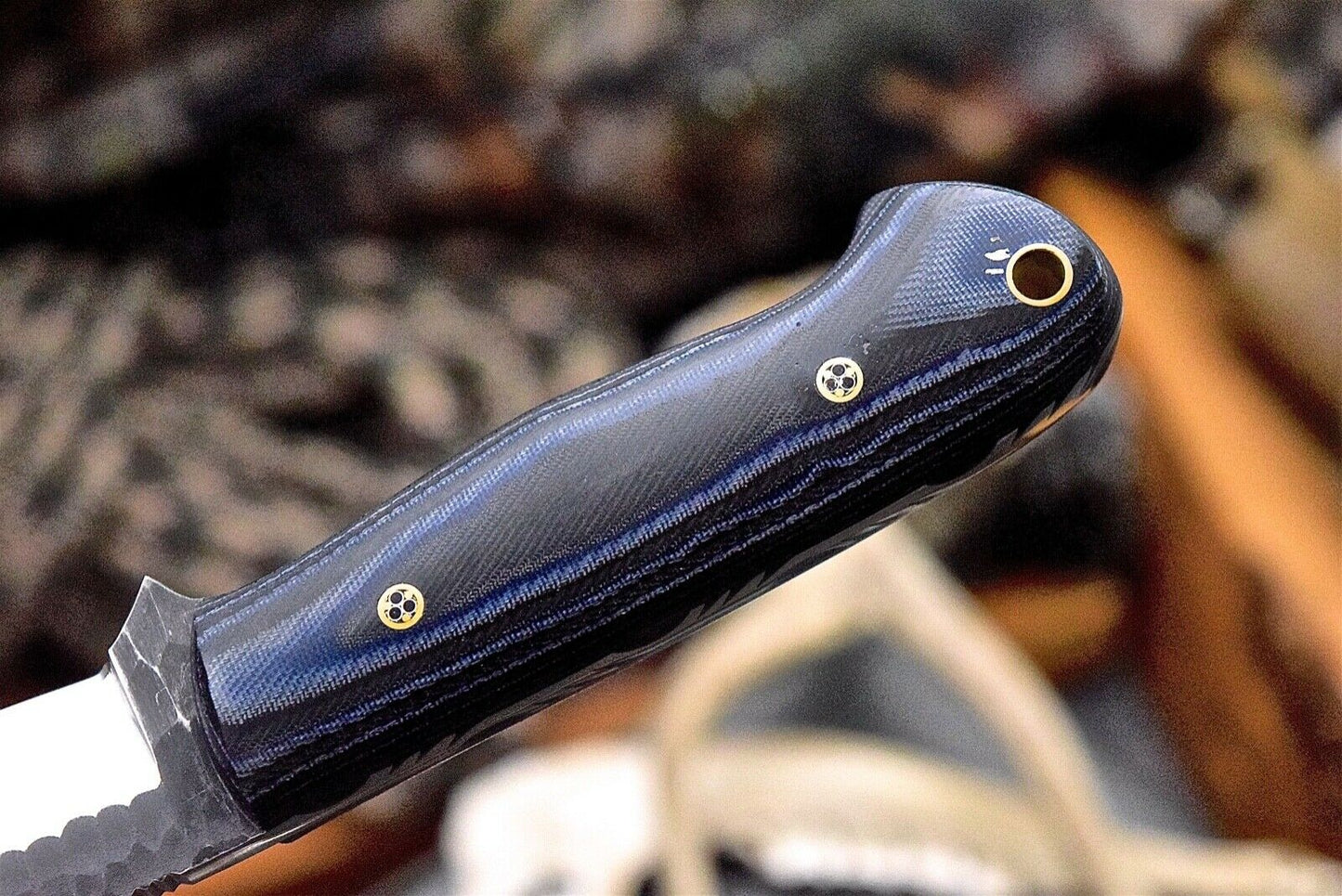 Handcrafted VG10 Stainless Steel Mini Hunter Knife for Camping - Korvel