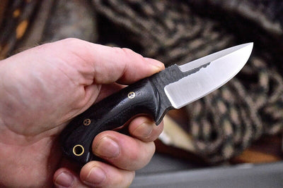 Compact EDC Skinner Knife - VG10 Steel Blade with Micarta G10 Handle - 5.375" Overall Length - Korvel
