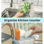 Organisateur de lavabo anti-bactérien premium