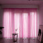 Simple Modern Solid Color Gauze Curtain for Balcony