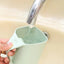 Wheat Square Mouth Oblique Toothbrush Cup