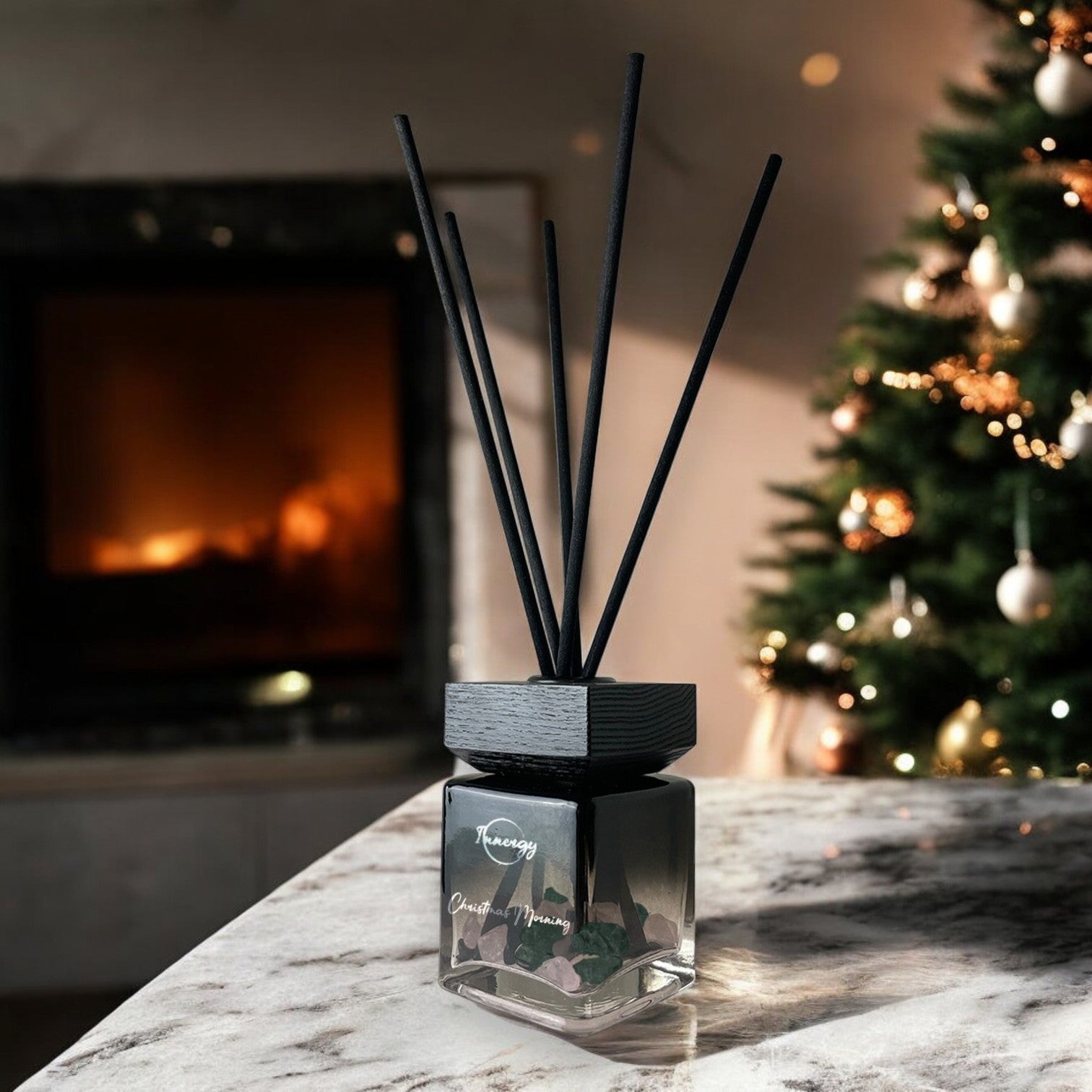 Exclusive Christmas Morning Crystal-Infused Reed Diffuser - 100ml - Korvel