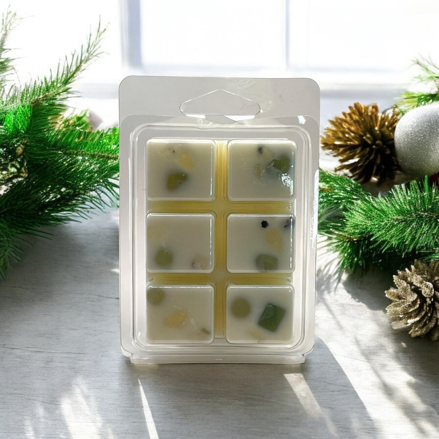 Exclusive Christmas Morning Crystal-Infused Coconut-Soy Wax Melts - Korvel