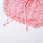 Conjunto de Falda Mini de Crochet Desgastado Dulce Como el Azúcar