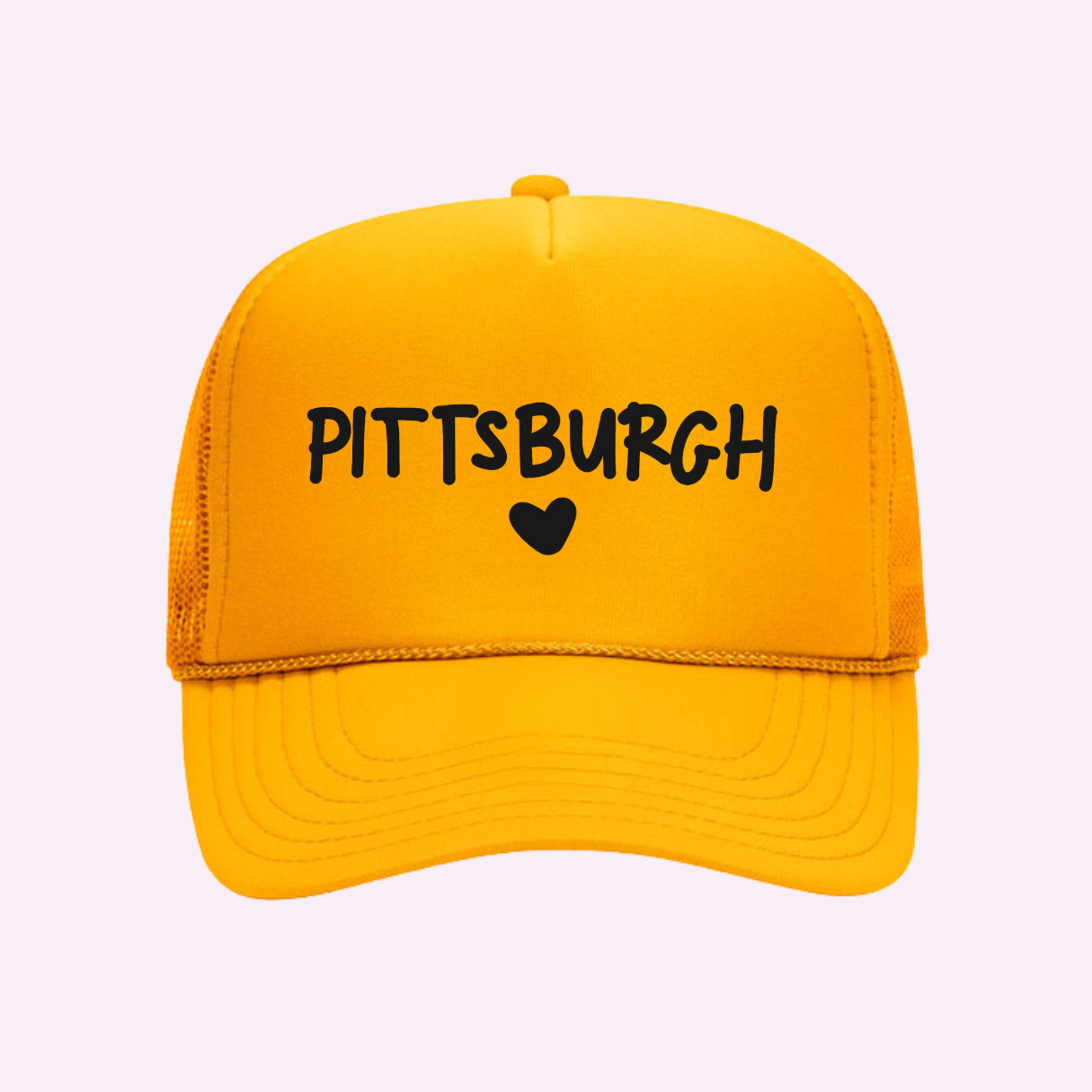 I Love Pittsburgh Trucker Hat
