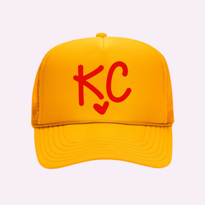 Gorra Trucker Impresa I Love KC