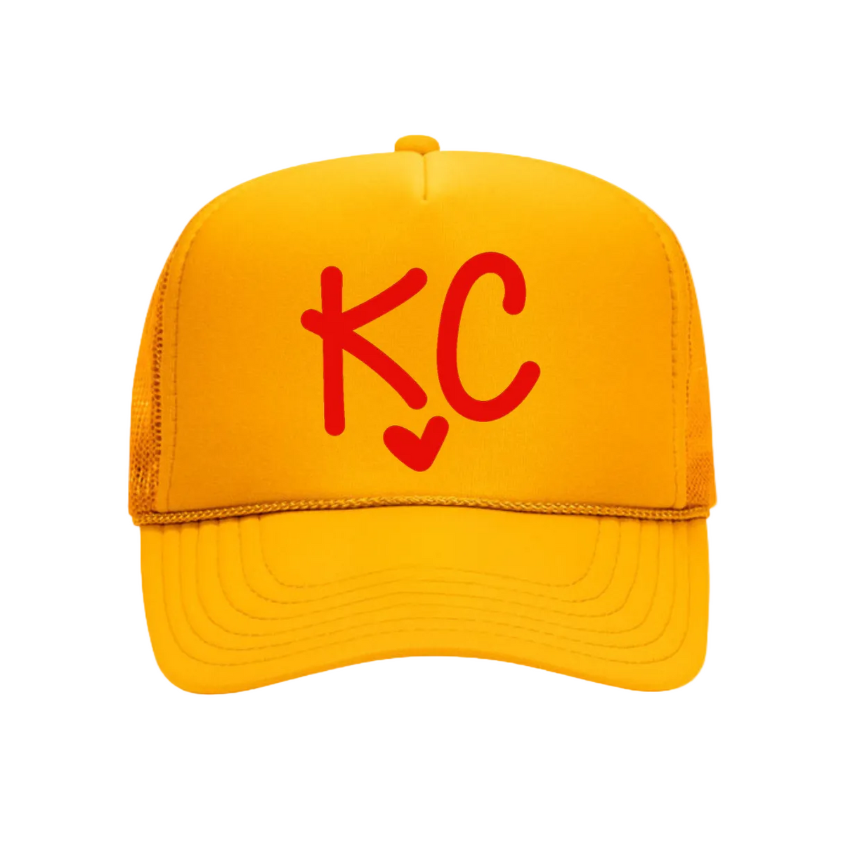 Gorra Trucker Impresa I Love KC