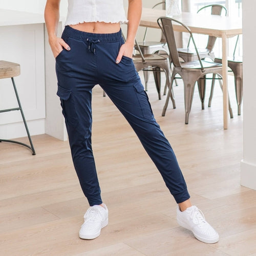 Joggers ultra doux premium avec poche cargo