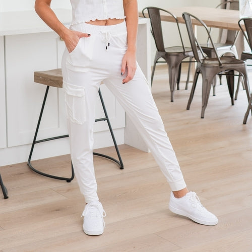 Joggers ultra doux premium avec poche cargo