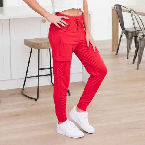Joggers ultra doux premium avec poche cargo