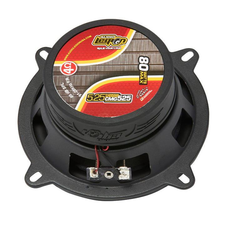 Audio Legion CMG525 | Premium 5.25" Coaxial Speakers - 160W Max Power (Pair) - Korvel