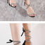 Sandalias Gladiadoras de Tacón Elegantes