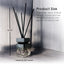 Serenity Shores Crystal-Infused Reed Oil Diffuser, 100ml - Korvel