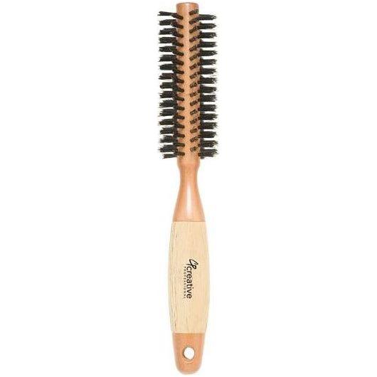 Brosse ronde en poils de sanglier écologique