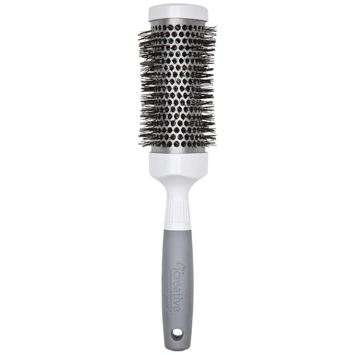 Brosse à cheveux ionique nano argent T-Curve