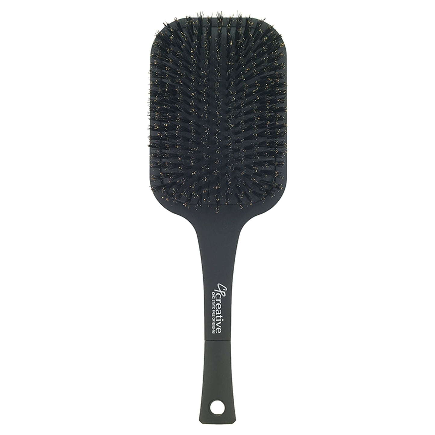 Brosse à cheveux en nylon à paddle anti-statique