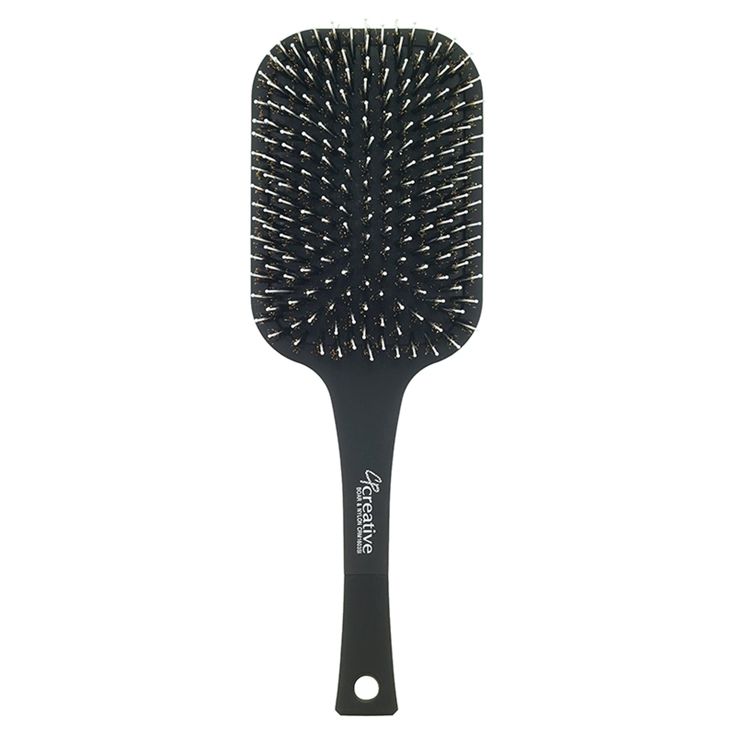 Brosse à cheveux en nylon à paddle anti-statique