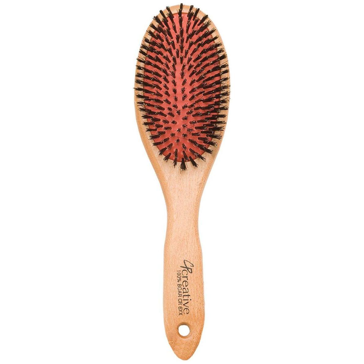 Eco-Friendly Boar Bristle Paddle Hair Brush