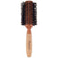 Brosse ronde en poils de sanglier et en liège en bouleau écologique