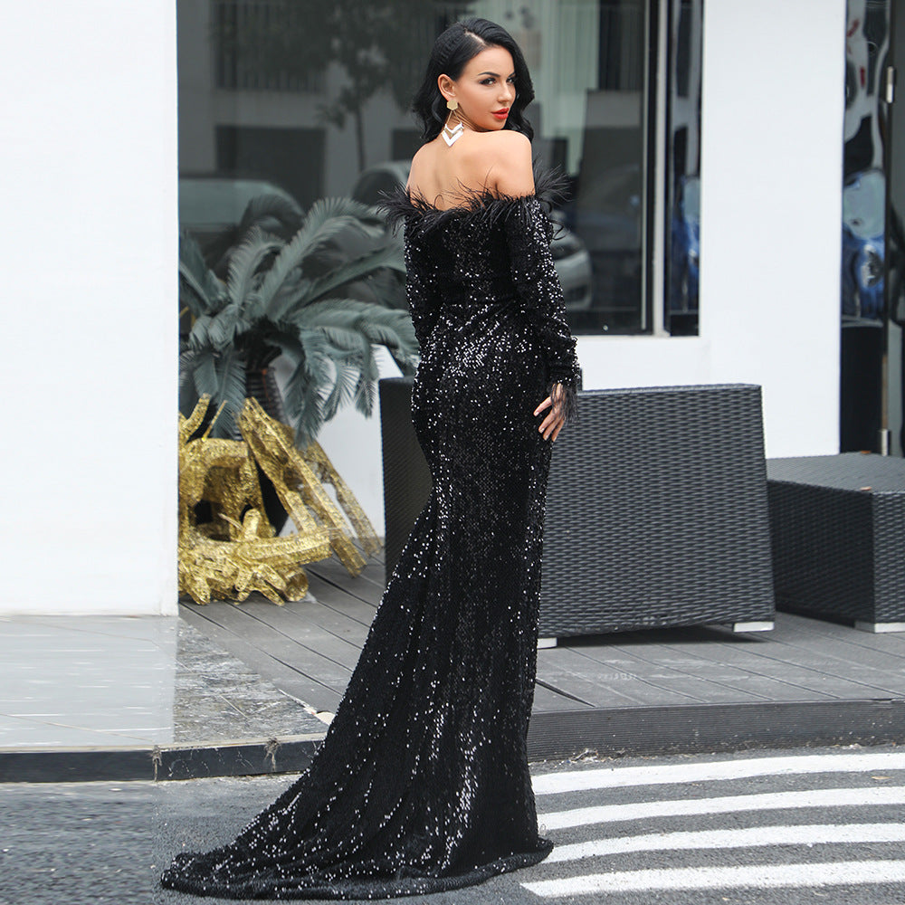 Vestido de Noche Elegante para Ocasiones Especiales