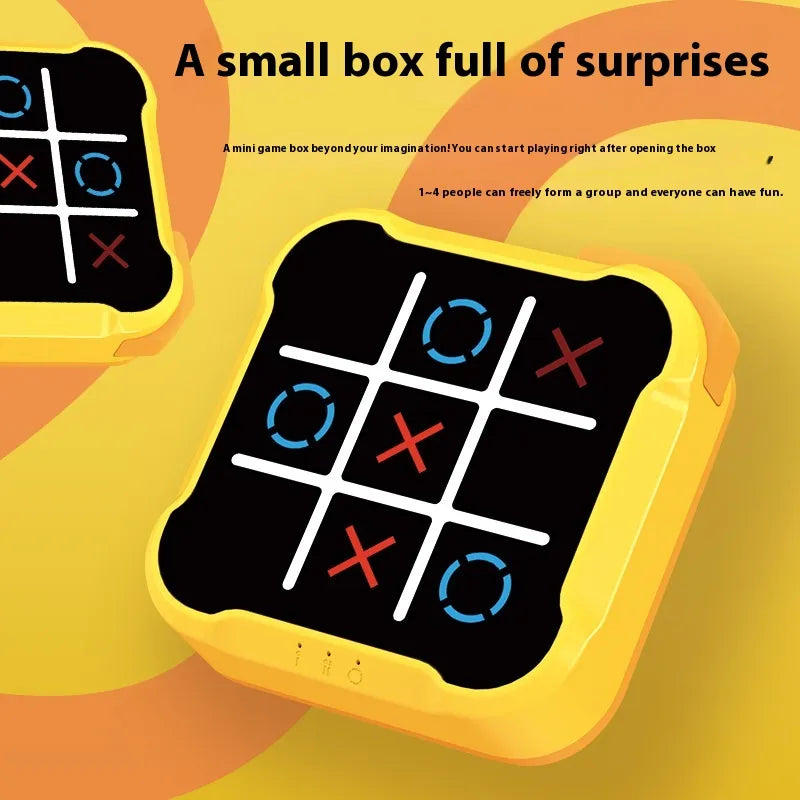 Educational Tic-Tac-Toe Chess Game for Children